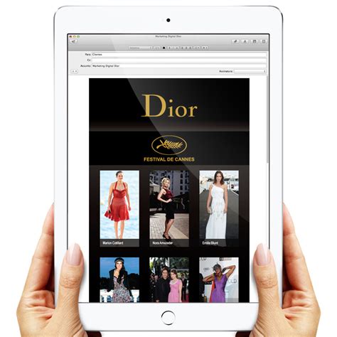 Dior digital marketing